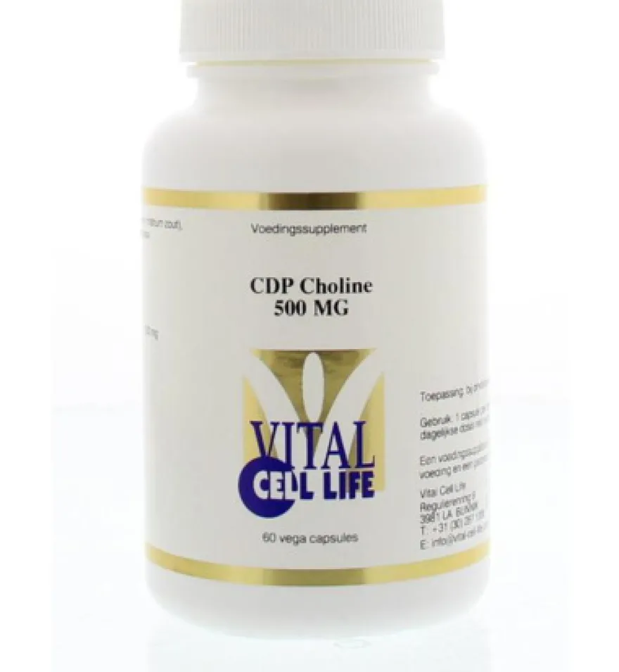 Vital Cell Life CDP Choline 500 mg (60 capsules)