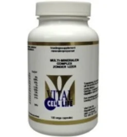 Vital Cell Life Multi mineralen complex zonder ijzer (100 capsules)
