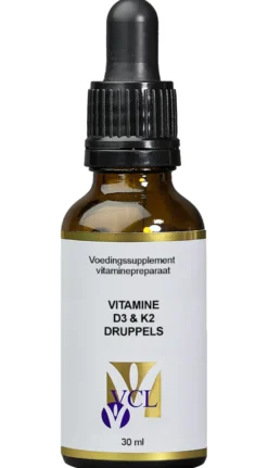 Vital Cell Life Vitamine D3 & K2 Druppels (30 ml)