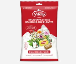 Vitalp Kruidenpastilles Origin Suikervrij (75 gr)