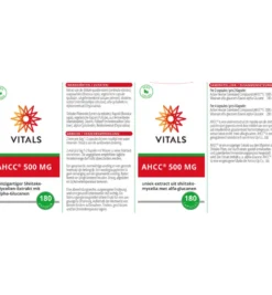 Vitals AHCC 500 mg (180 capsules)