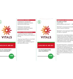 Vitals Choline 400 mg (100 vega capsules)