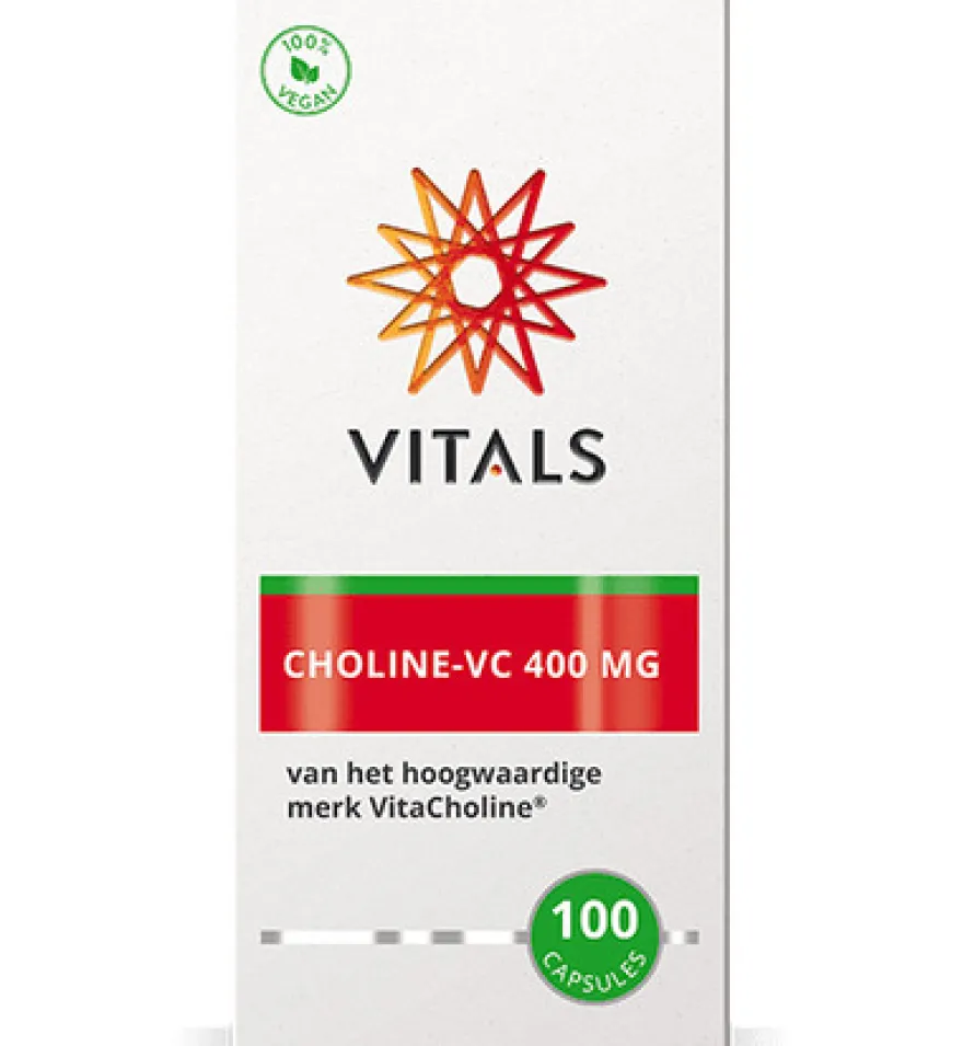 Vitals Choline 400 mg (100 vega capsules)