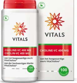 Vitals Choline 400 mg (100 vega capsules)