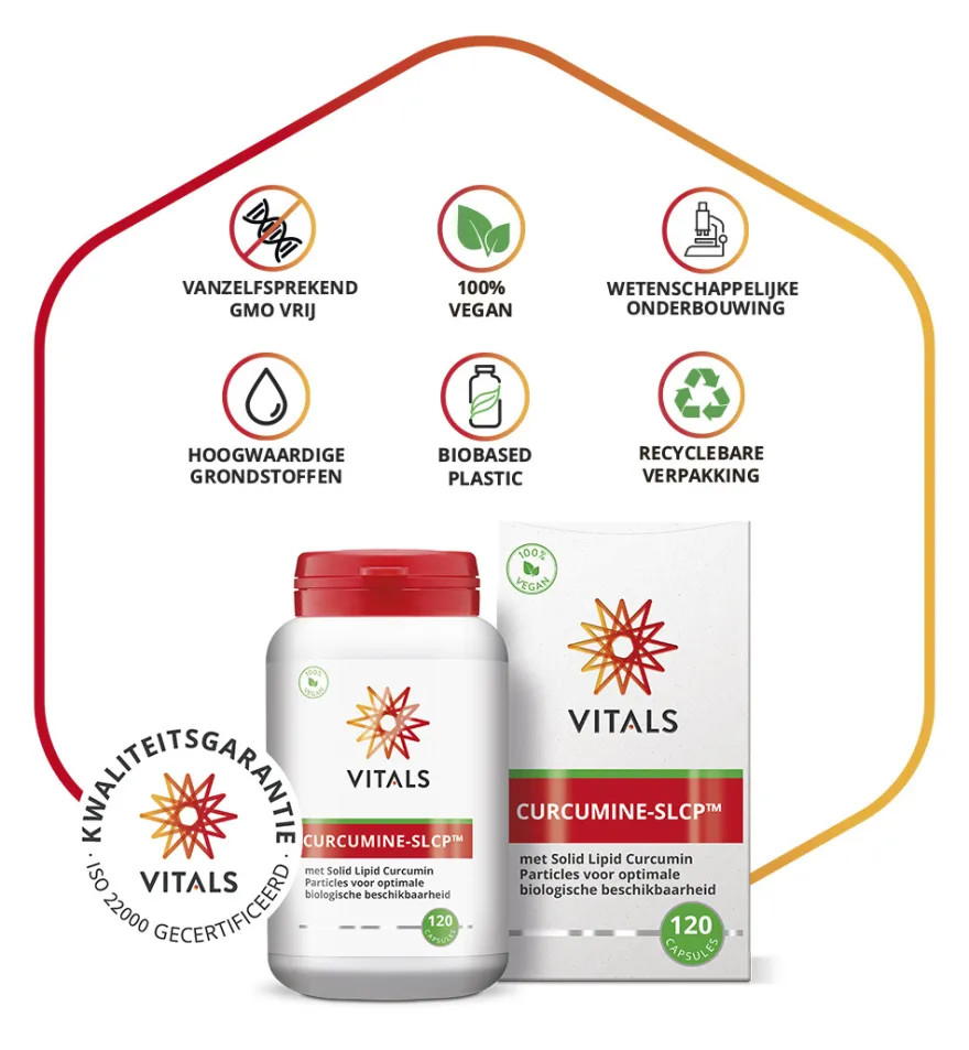 Vitals Curcumine SLCP (120 capsules)