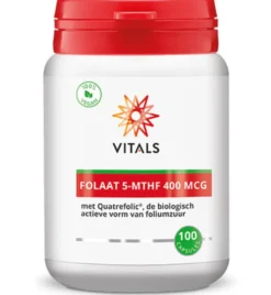Vitals Folaat 5-MTHF 400 mcg (100 capsules)