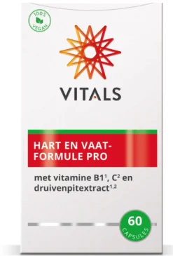 Vitals Hart & Vaatformule Pro Capsules (60 capsules)