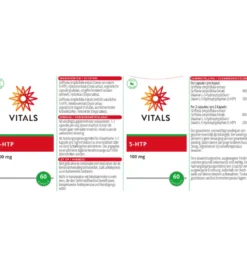 Vitals 5-HTP 100 mg (60 vega capsules)