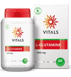 Vitals L-Glutamine 1000mg (60 capsules)