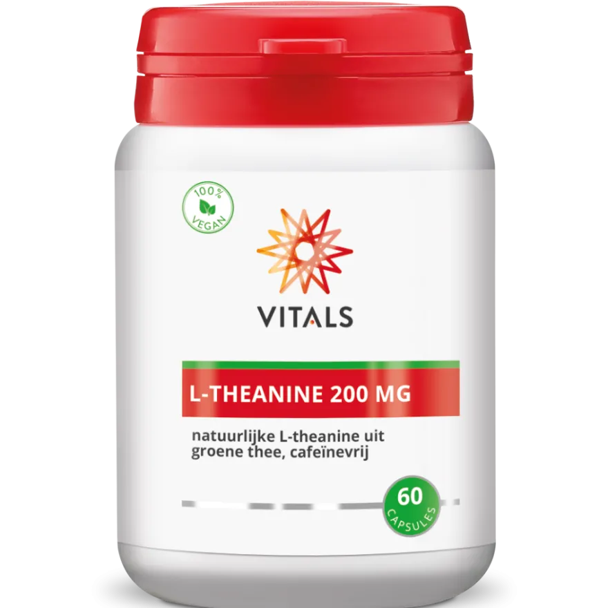 Vitals L-theanine 200 mg (60 capsules)