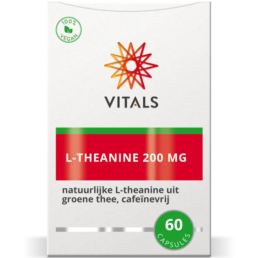 Vitals L-theanine 200 mg (60 capsules)