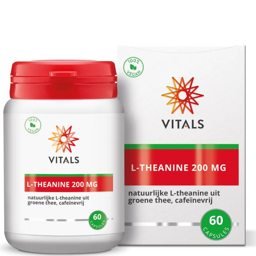 Vitals L-theanine 200 mg (60 capsules)