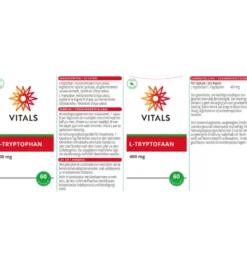Vitals L-Tryptofaan (60 capsules)