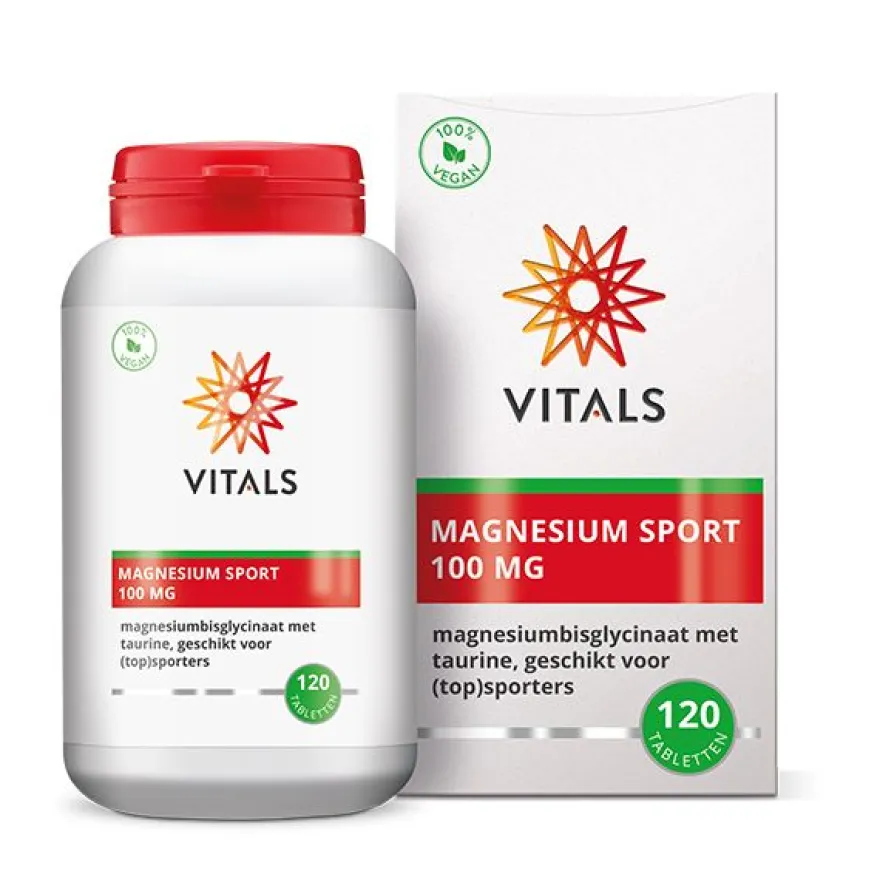 Vitals Magnesium sport (120 tabletten)