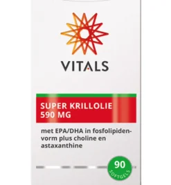 Vitals Super Krillolie 590 mg (90 softgels)
