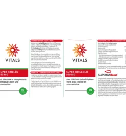 Vitals Super Krillolie 590 mg (90 softgels)