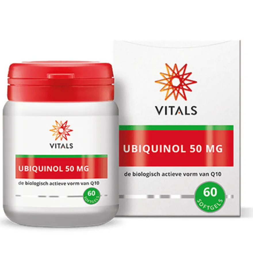 Vitals Ubiquinol 50 mg (60 softgels)