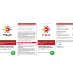 Vitals Ultra Pure DHA/EPA 500mg (60 softgels)