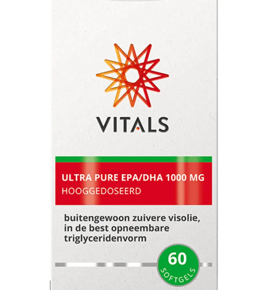 Vitals Ultra Pure EPA/DHA 1000 mg (60 softgels)