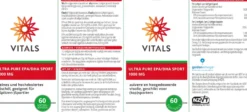 Vitals Ultra Pure EPA/DHA Sport 1000MG (60 softgels)