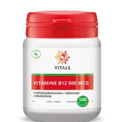 Vitals Vitamine B12 500 mcg (100 zuigtabletten)