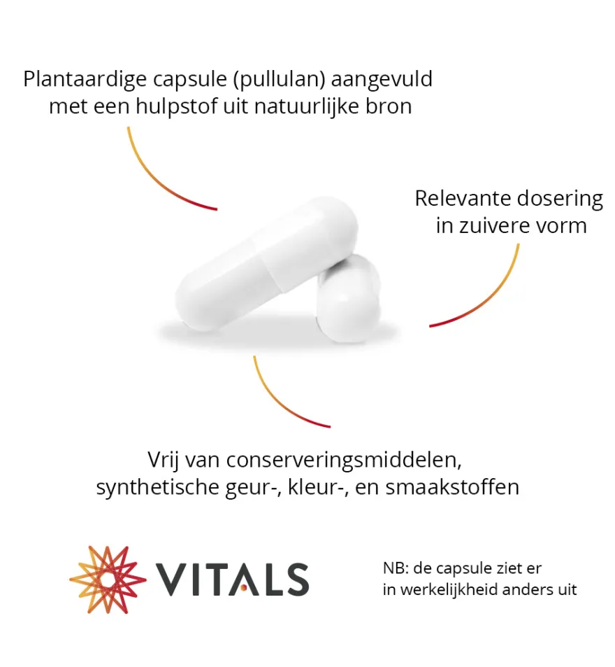Vitals Vitamine K2 90 mcg (60 vega capsules)