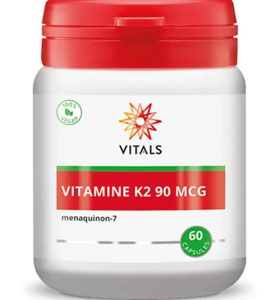 Vitals Vitamine K2 90 mcg (60 vega capsules)