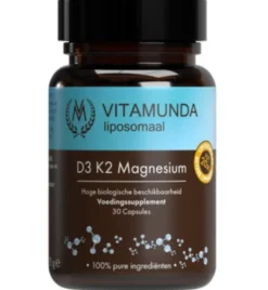 Vitamunda Liposomale Magnesium D3 K2 Vegan (30 capsules)