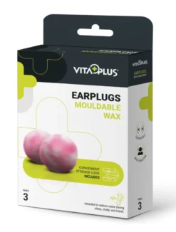 Vitaplus Earplugs Mouldable Wax (3 paar)