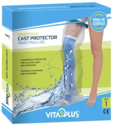 Vitaplus Essentials Cast Protector Adult Full Leg (1 stuk)