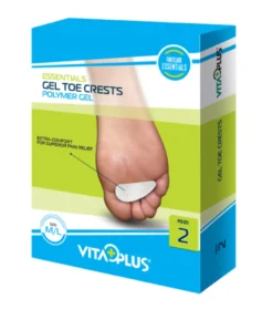 Vitaplus Essentials Gel Toe Crests Polymer Gel Maat S/m (2 stuks)