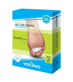Vitaplus Essentials Gel Toe Crests Polymer Gel Maat M/l (2 stuks)