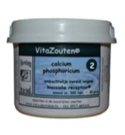 VitaZouten Calcium phosphoricum VitaZout Nr. 02 (360 tabletten)