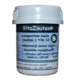 VitaZouten compositum vitazout 1/12 vre (120 tabletten)