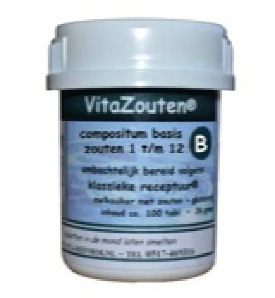 VitaZouten compositum vitazout 1/12 vre (120 tabletten)