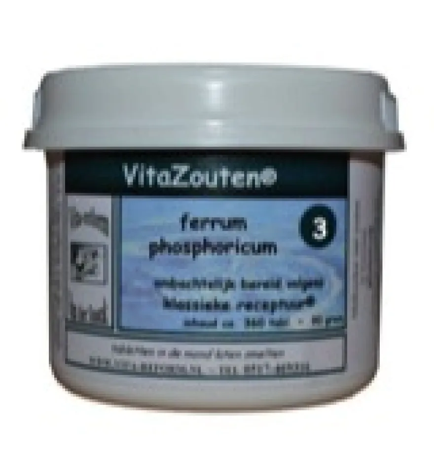 VitaZouten Ferrum phosphoricum VitaZout Nr. 03 (360 tabletten)