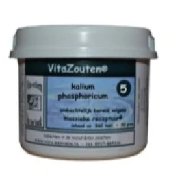 VitaZouten Kalium phosphoricum VitaZout Nr. 05 (360 tabletten)