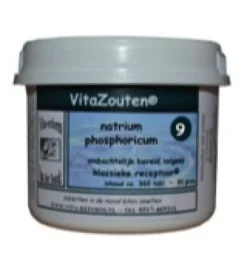 VitaZouten Natrium phosphoricum VitaZout Nr. 09 (360 tabletten)