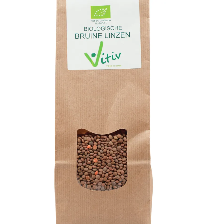 Vitiv Bruine Linzen Bio (500 gr)