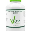 Vitiv Calcium magnesium & zink (180 tabletten)