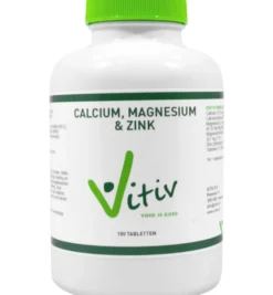 Vitiv Calcium magnesium & zink (180 tabletten)