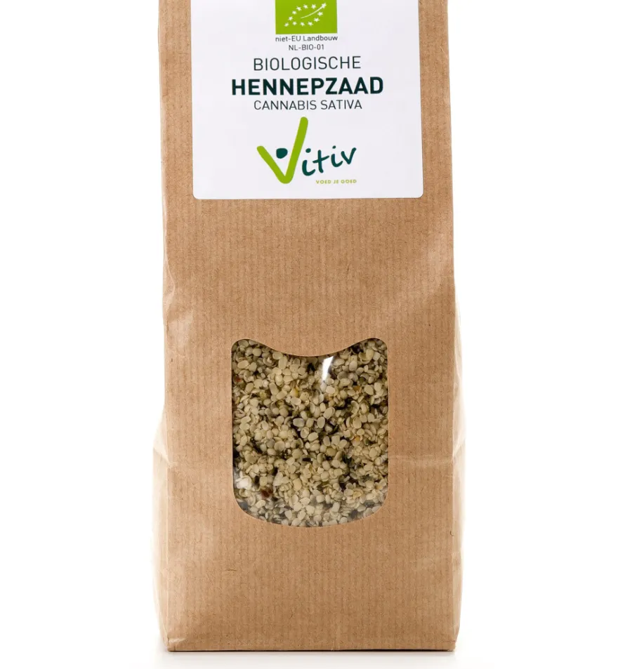 Vitiv Hennepzaad Bio (250 gr)