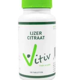 Vitiv Ijzer Citraat (100 tabletten)