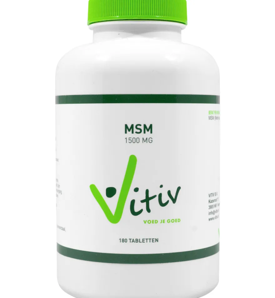 Vitiv Msm 1500 Mg (180 tabletten)