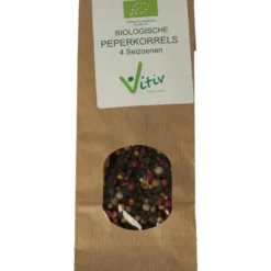 Vitiv Peperkorrels 4 Seizoenen Bio (40 gr)