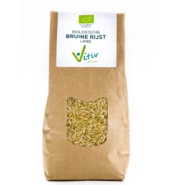 Vitiv Rijst Bruin Lang Bio (1000 gr)