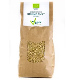 Vitiv Rijst Bruin Rond Bio (1000 gr)