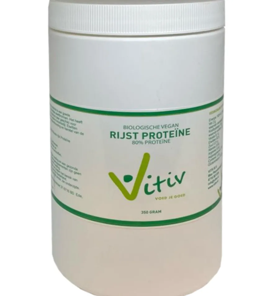 Vitiv Rijst Proteine 80% Vegan Bio (350 gr)