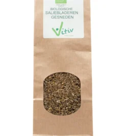 Vitiv Salieblad Gesneden Bio (25 gr)