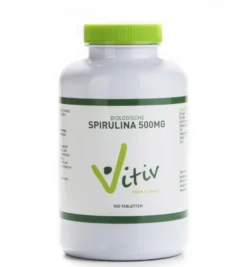 Vitiv Spirulina 500 Mg Bio (500 tabletten)